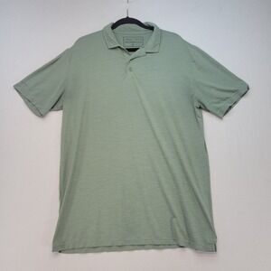 Anetik Polo Shirt Mens XL Sage Green Performance UPF 30+ UV VINT MPLPRS9